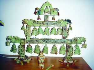 精美的玉编钟来自邳州